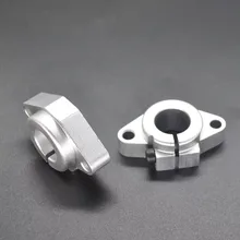 

4pcs SHF6 SHF8 SHF10 SHF12 SHF13 SHF16 SHF20 SHF25 aluminum linear Rod Rail Shaft Support CNC Router parts 3d printer parts
