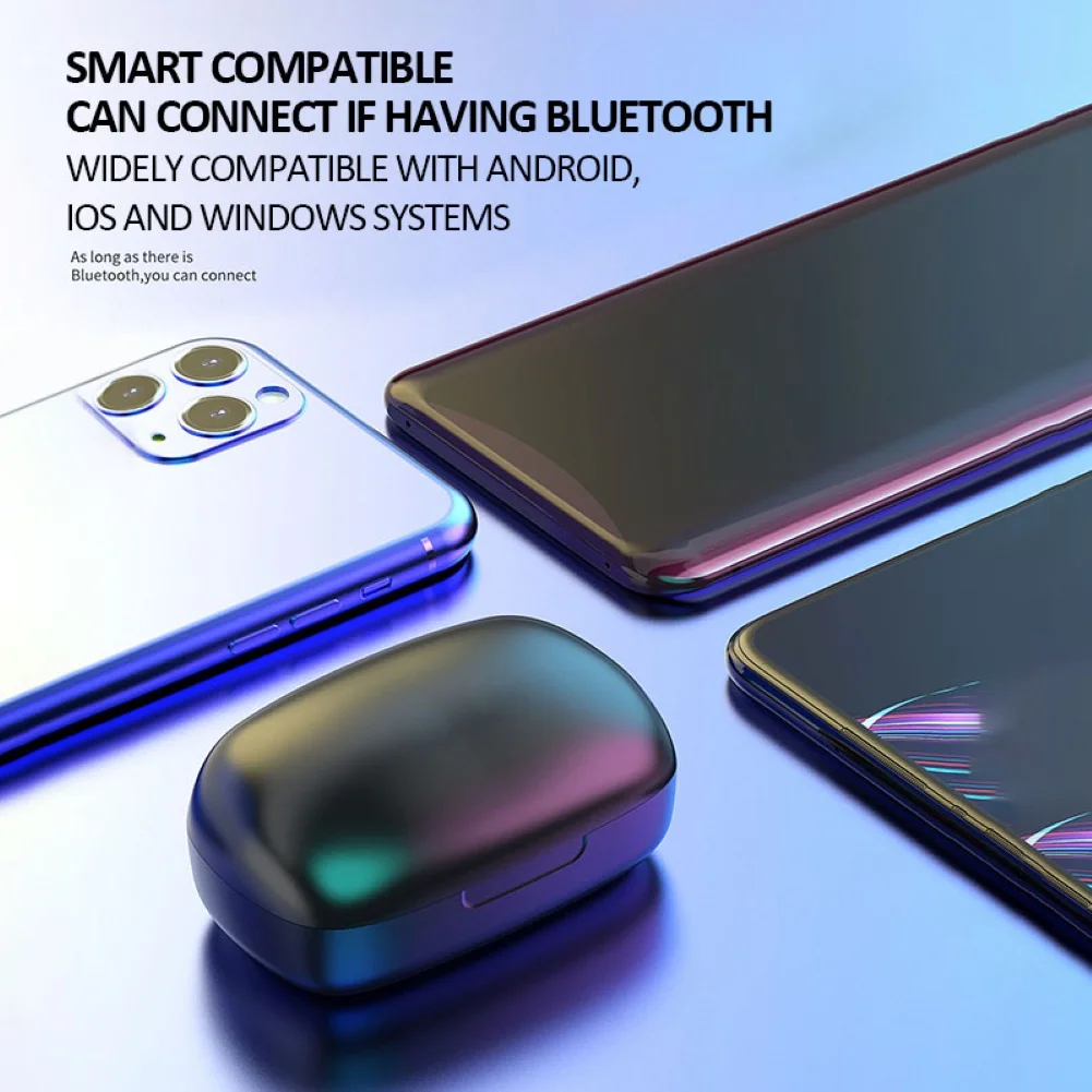 Wireless Headphones TWS Bluetooth 5 0 2000mAh Charging Box Earphone In ear Sports TWS Headset Support Phones Call forXiaomi