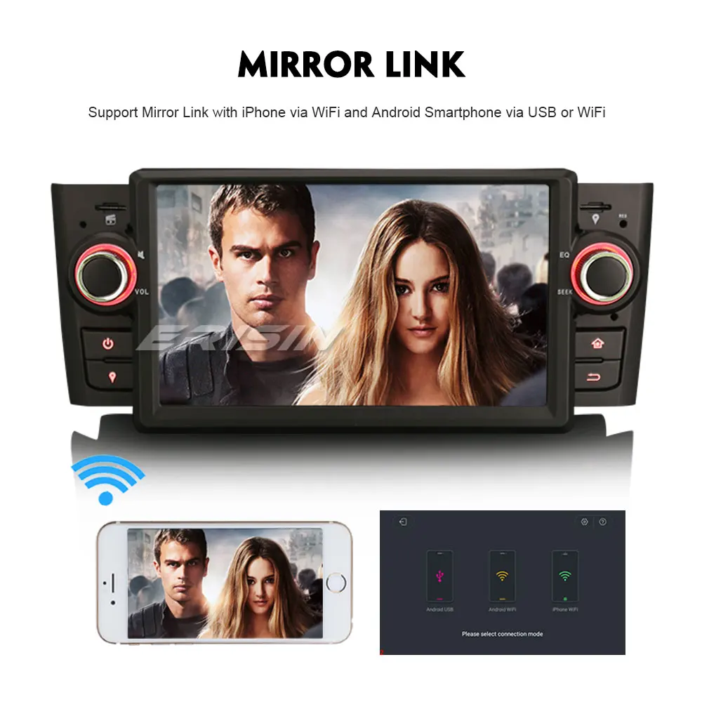 7923 Авторадио Стерео для Fiat Punto Linea DAB+ Bluetooth OBD DVD Android 9,0 SatNav мультимедийный плеер