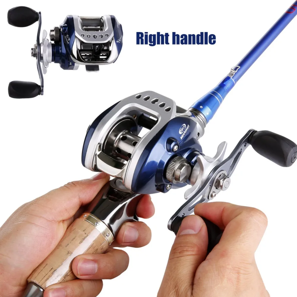 Sougayilang Stealth Super Light Carbon Body 10+1BB Fresh/Salt Water Carp Baitcasting Fishing Reel Lure Baitcasting Reel Casting