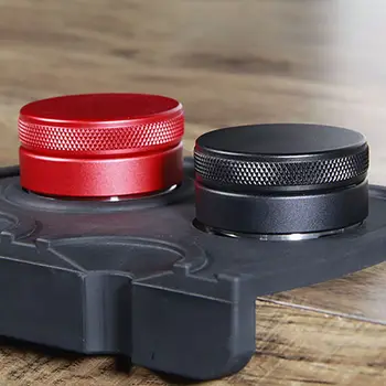 

Stainless Steel Coffee Tamper Kitchen Coffee Powder Presser for Coffee Baking Espresso Latte Cappuccino Macaron Shape Presser