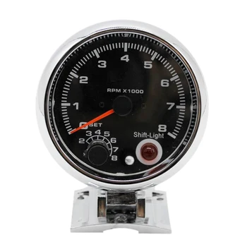 

3.75'' 95mm Car Auto Tachometer Gauge 7 Color Displaying 0-8000RPM