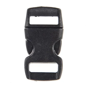 

50 x Plastic Closure Click Closure Plug Closers Black