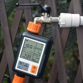 

Smart Water Timer Irrigation System Automatic Digital Timer Large Screen Display Intelligent Home Garden Watering Device