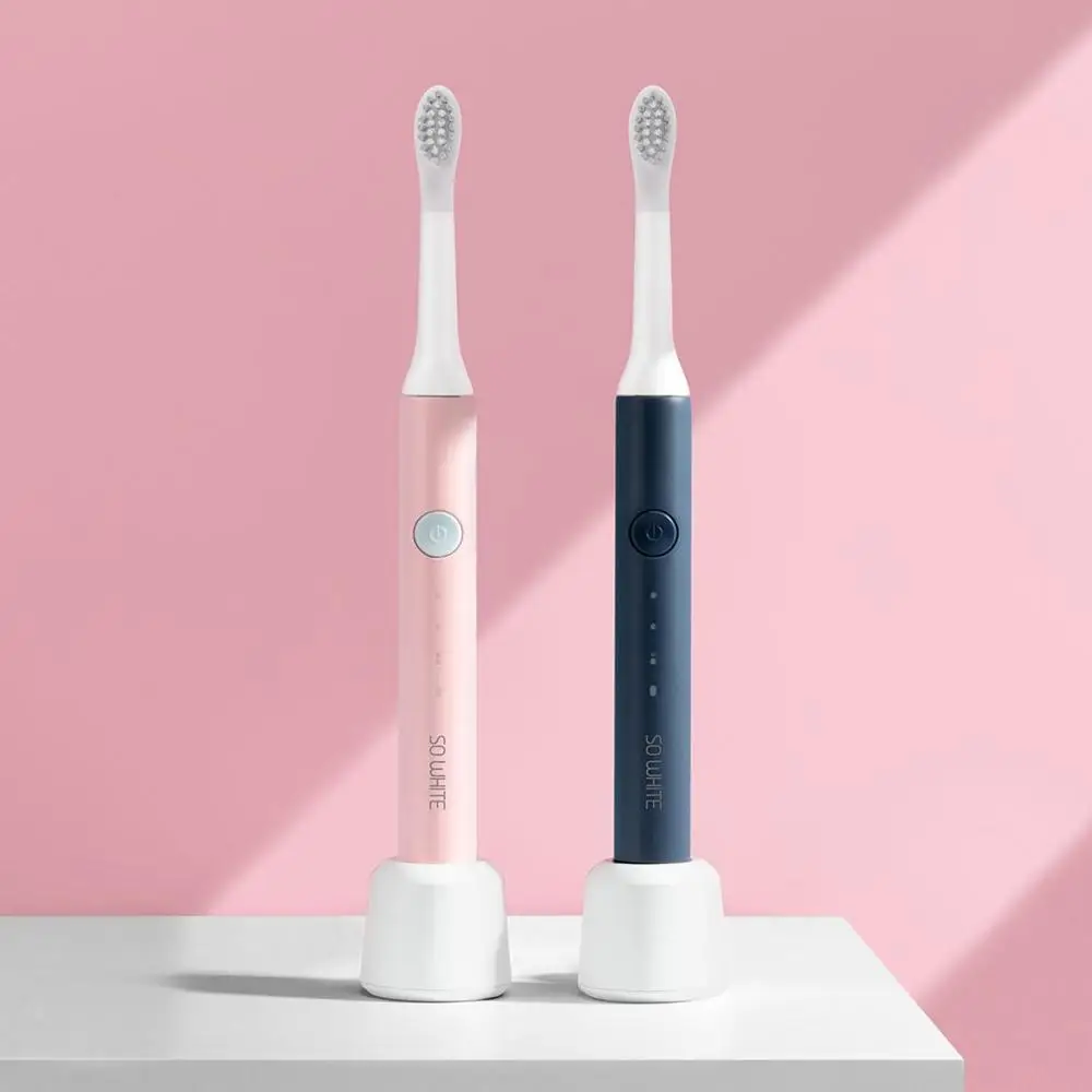 XIAOMI SO WHITE PINJING EX3 Sonic Electric Toothbrush Adult Cordless USB Rechargeable Waterproof Ultrasonic Automatic Toothbrush XIAOMI SO WHITE PINJING EX3 Sonic Electric Toothbrush Adult Cordless USB Rechargeable Waterproof Ultrasonic Automatic Toothbrush