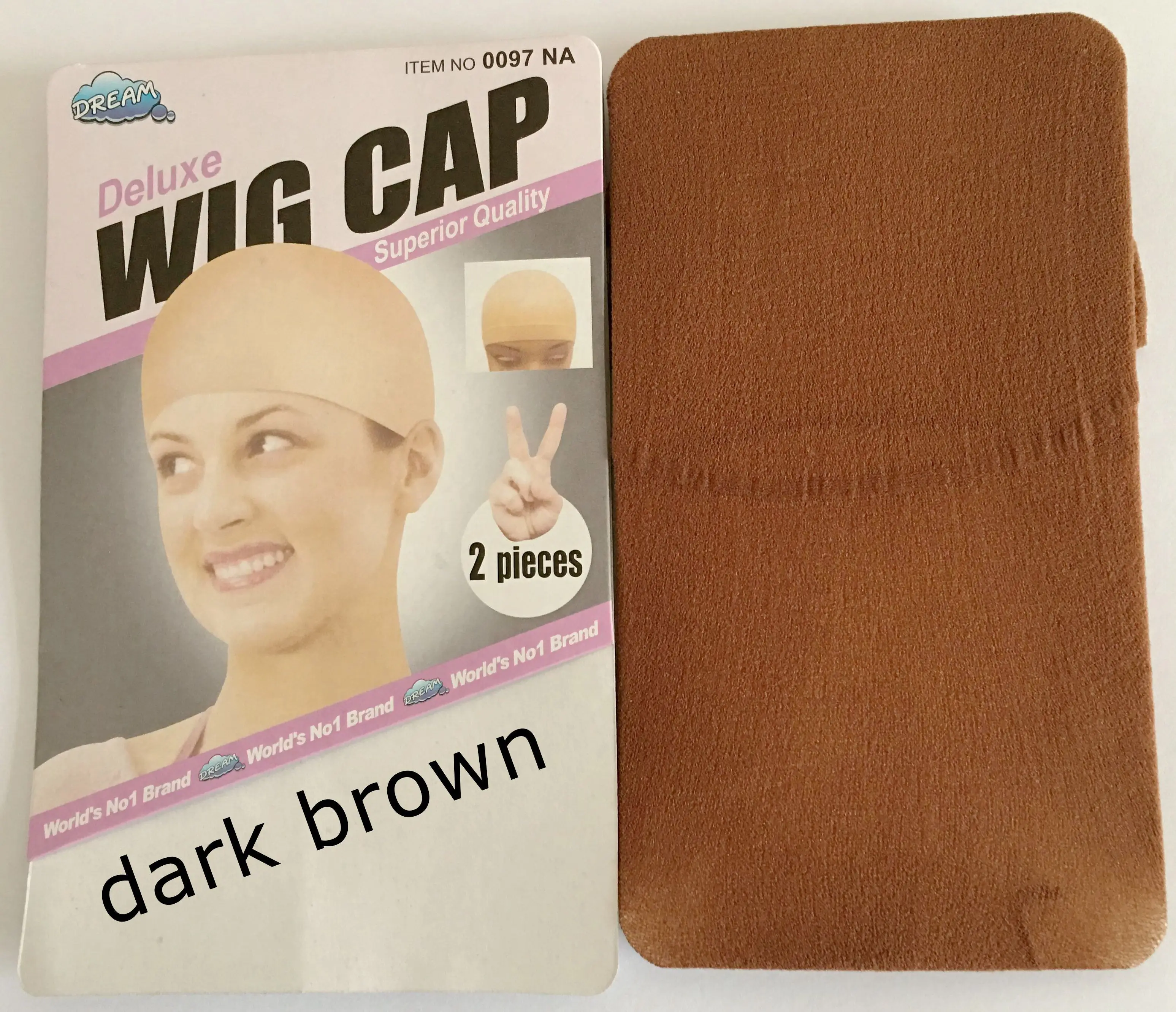 20 pieces Dark brown 20 штук бежевый парик Кепки полиэфирная нейлоновая сетка для волос парик ткачества Кепки растягивающаяся резинка для волос, обтянутая тканью; сетчатая 2 шт./упак. 5 цветов - Цвет: 20 pieces Dark brown