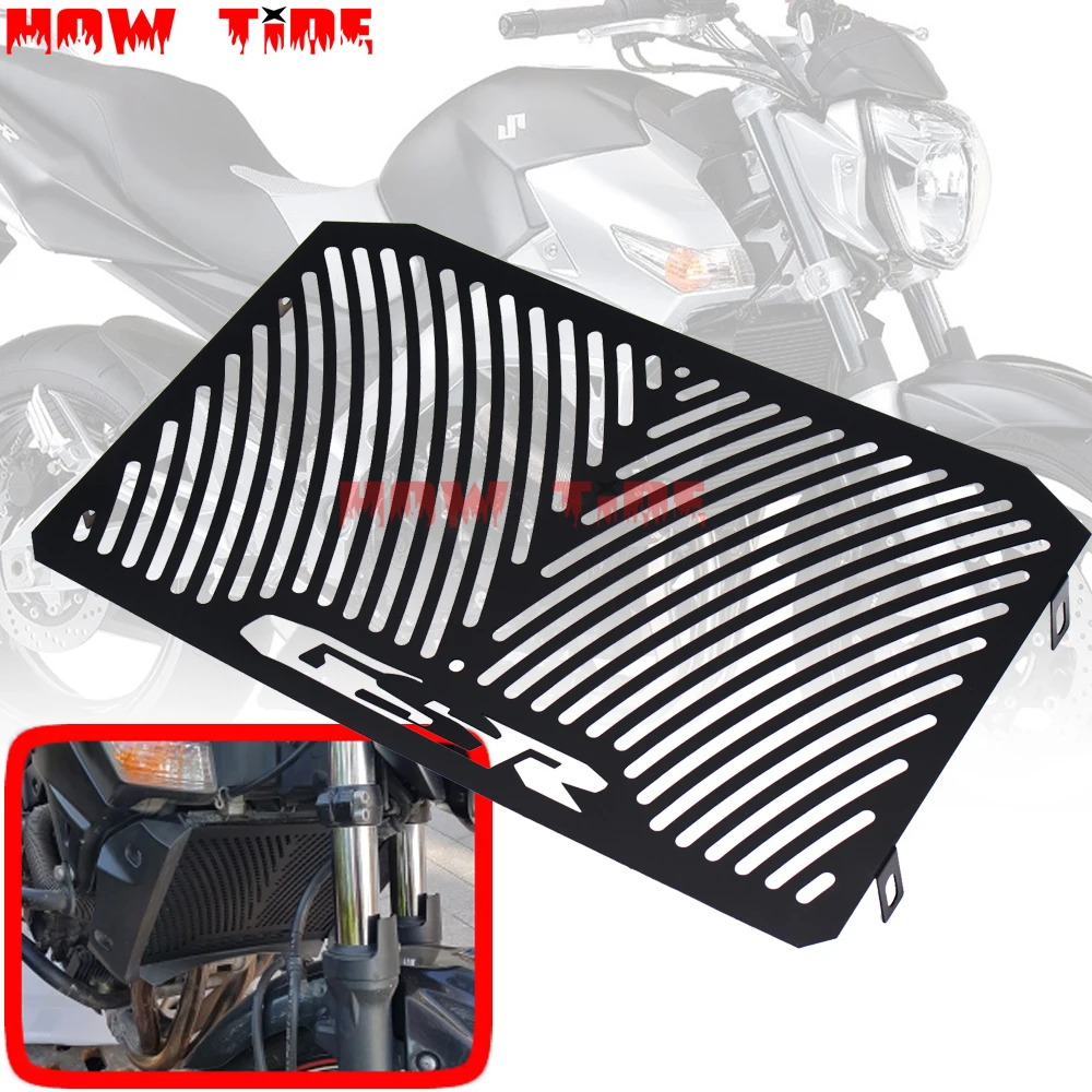 Для SUZUKI GSR 600 GSR600 2006-2012 2007 2008 2009 2010 мотоцикл решетка радиатора Защитная крышка