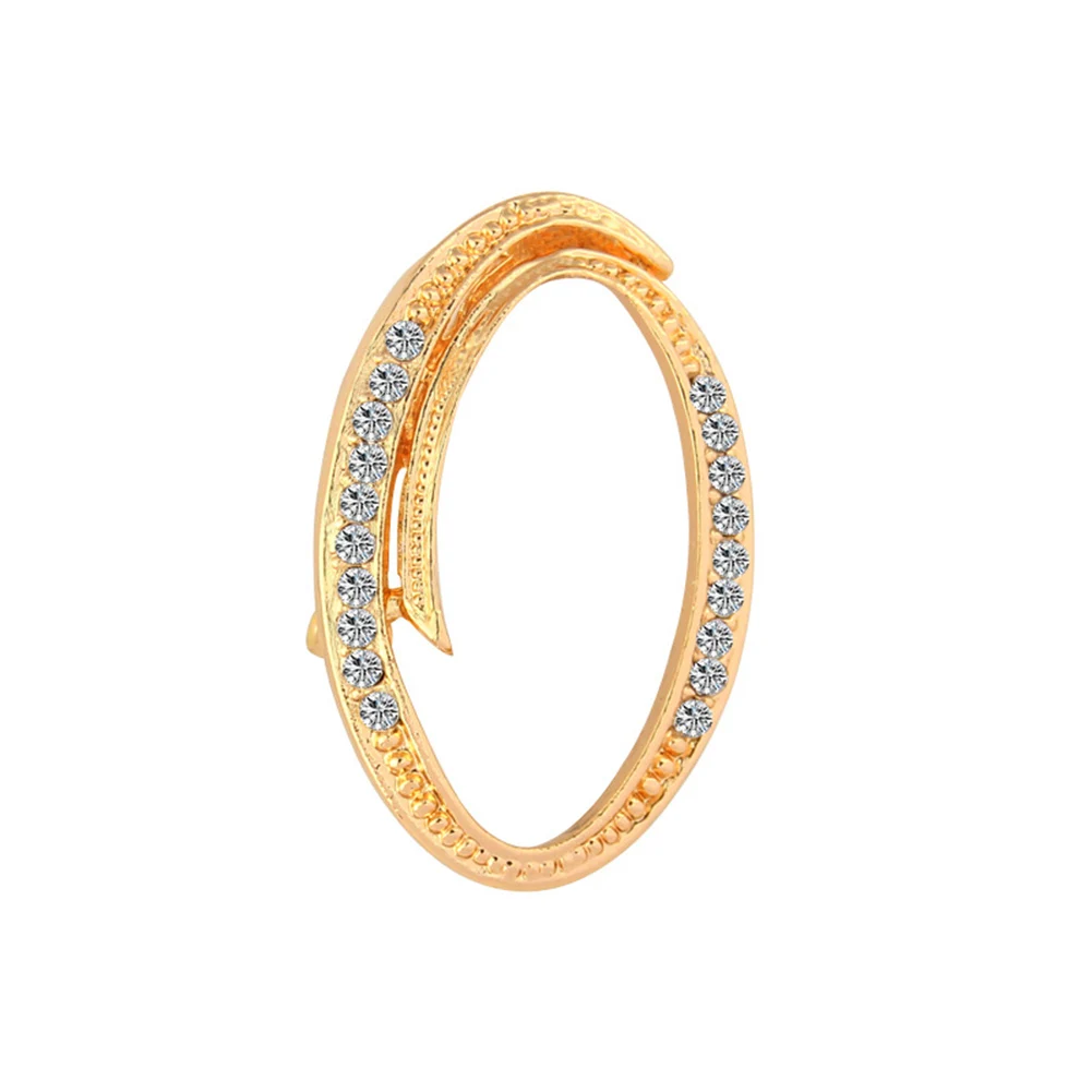 O 1 Pcs Pins Best Alphabet Letter A-Z Pins Trendy Metal Fashion New Hot Sale Gold-Tone Initial Letter Fashion Brooch Pins - Окраска металла: O