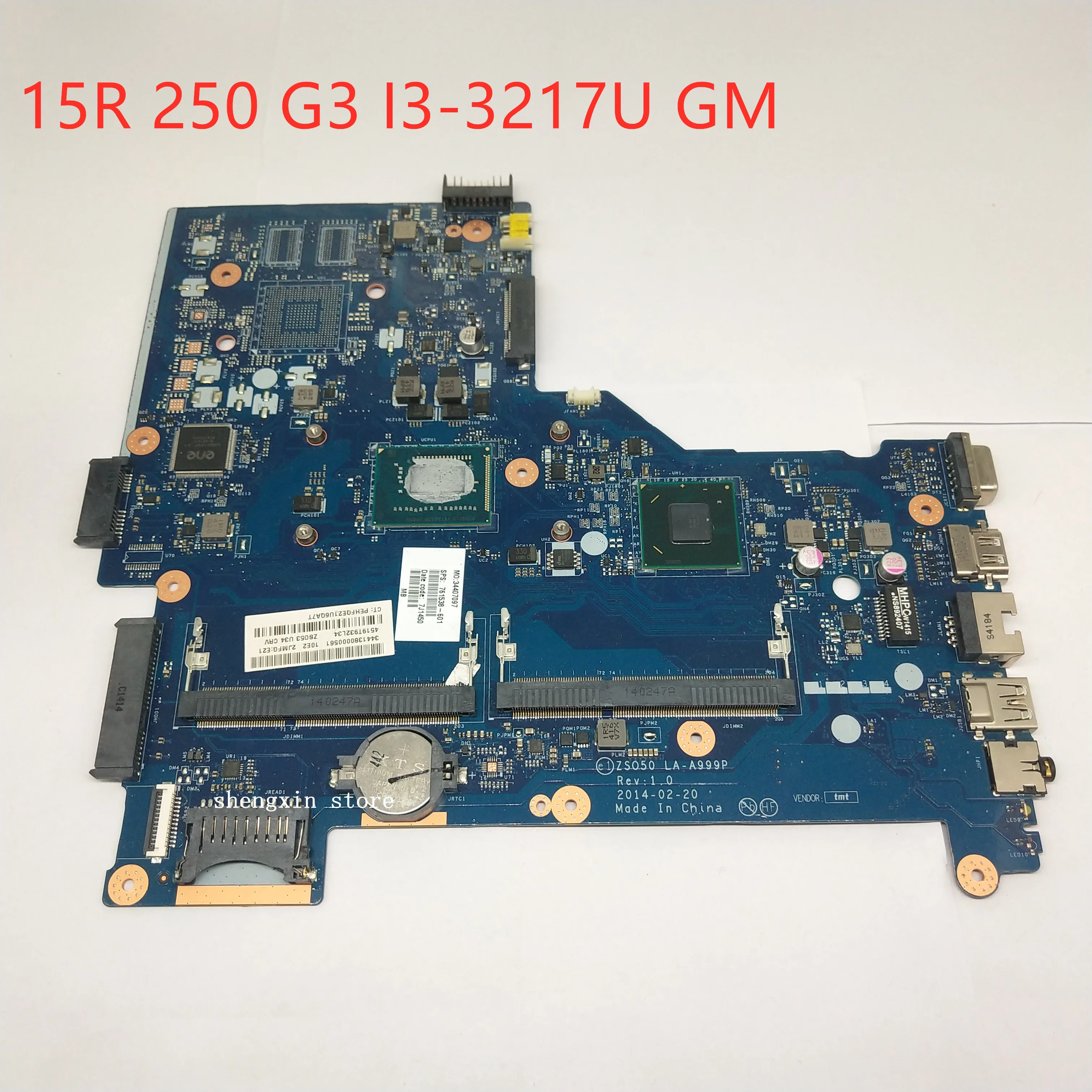 ZS050 LA A999P 761538 501 для ноутбука HP 15 R 250 G3 материнская плата 601 601|Материнские платы| |