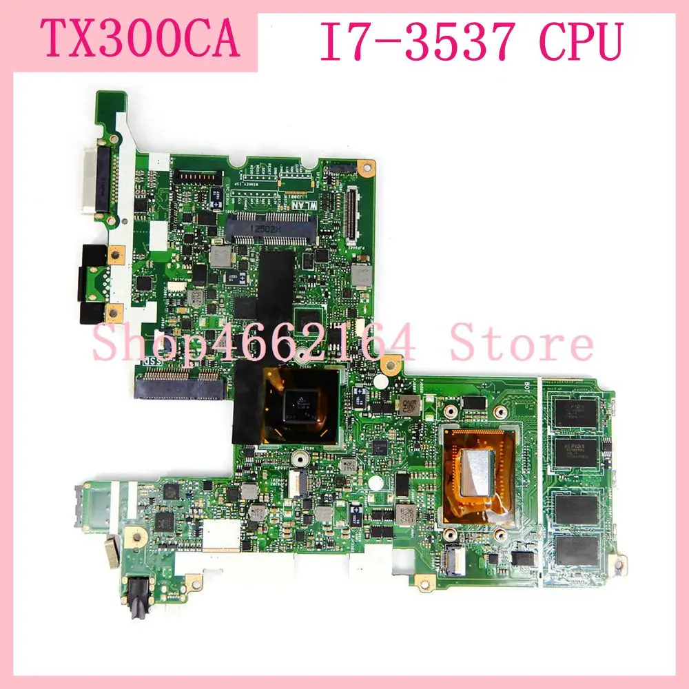 TX300CA MB._I7-3537 cpu 4 Гб ram TX300CA материнская плата для ноутбука Asus TX300CA TX300C материнская плата для ноутбука TX300CA материнская плата Teste OK