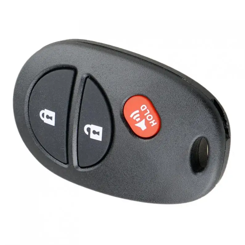 2pcs 3 Buttons Keyless Entry Remote Control Car Key Fob GQ43VT20T Fit for Toyota