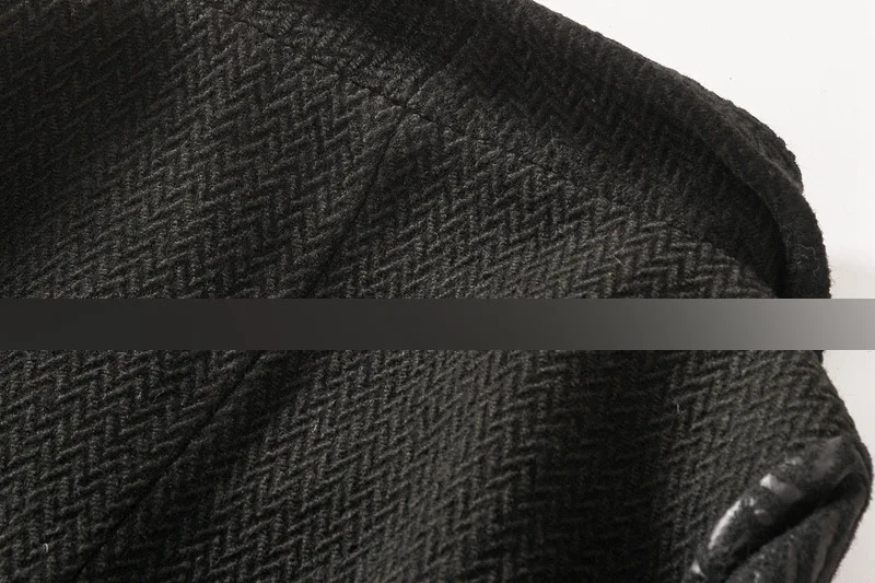 Wl02 женское платье зима стиль Oufan Slim Fit большой отворот средней длины элегантное шерстяное пальто? Пальто