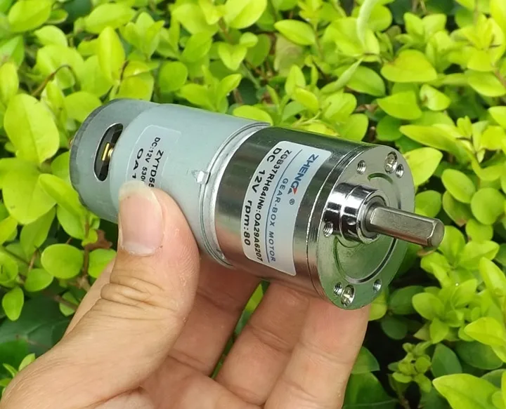 555 DC мотор-редуктор DC12V миниатюрный замедление небольшой низкоскоростной двигатель вперед и назад Регулируемая скорость двигателя