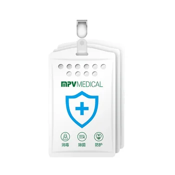 

3pcs Hanging Disinfection Cards Hanging Lanyard Cards Medical Supplies for Girls Boys Women