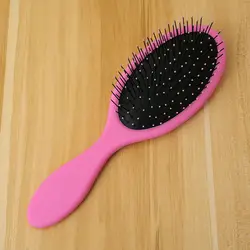 Magic Handle Detangling Hair Brush - Salon Styling Tool (Pink)