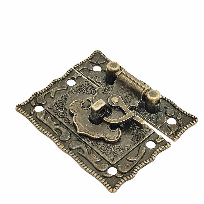 Furniture Hardware Toggle Latches Jewelry Box Hasps Decorative Latches 1pc Vintage Hasp Latch