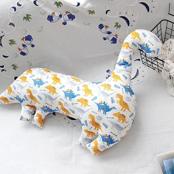 

75cm Double Printing Dinosaur Pillow the Jurassic Dinosaur Cartoon Animal Sofa Cushion New Doll