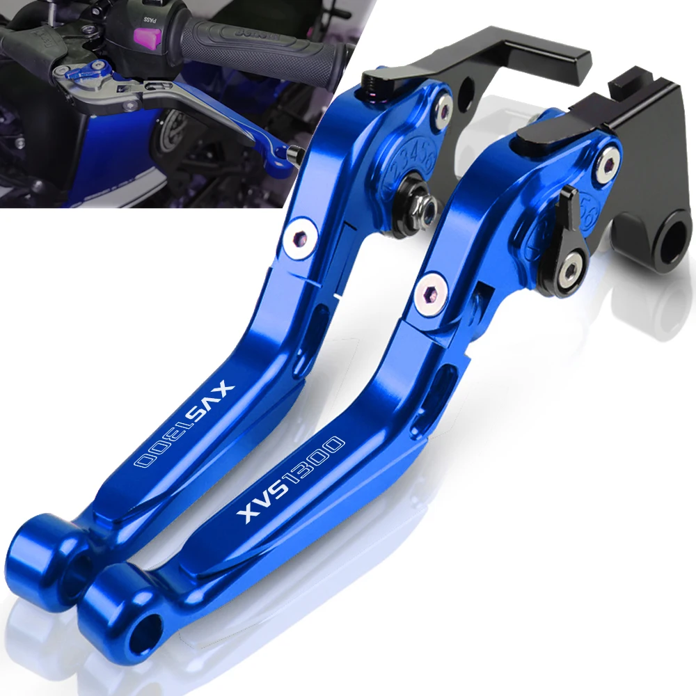 

CNC Foldable Extendable Brake Clutch Levers Handle FOR Yamaha XVS1300 Stryker Bullet Cowl 2015 2016 Handle Handlebar XVS1300