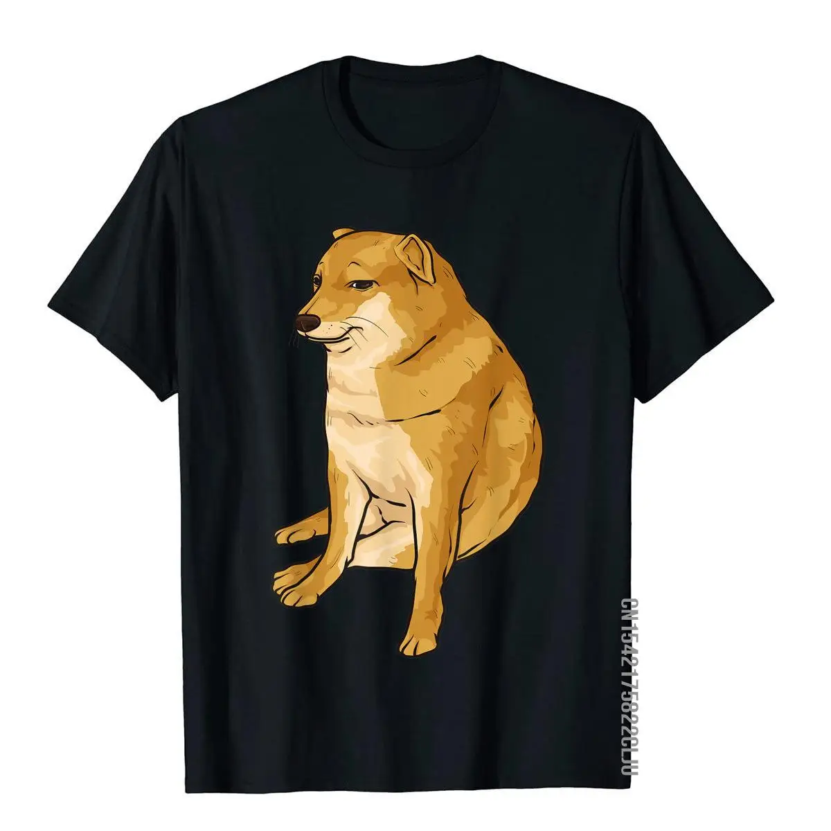 Cheems Dog Funny Shiba Inu Dank Meme T-Shirt__97A1180black