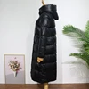 Plus Size Autumn Winter Women Long Hooded 90% White Duck Down Jacket Female Thick Warm Down Coat ► Photo 3/6