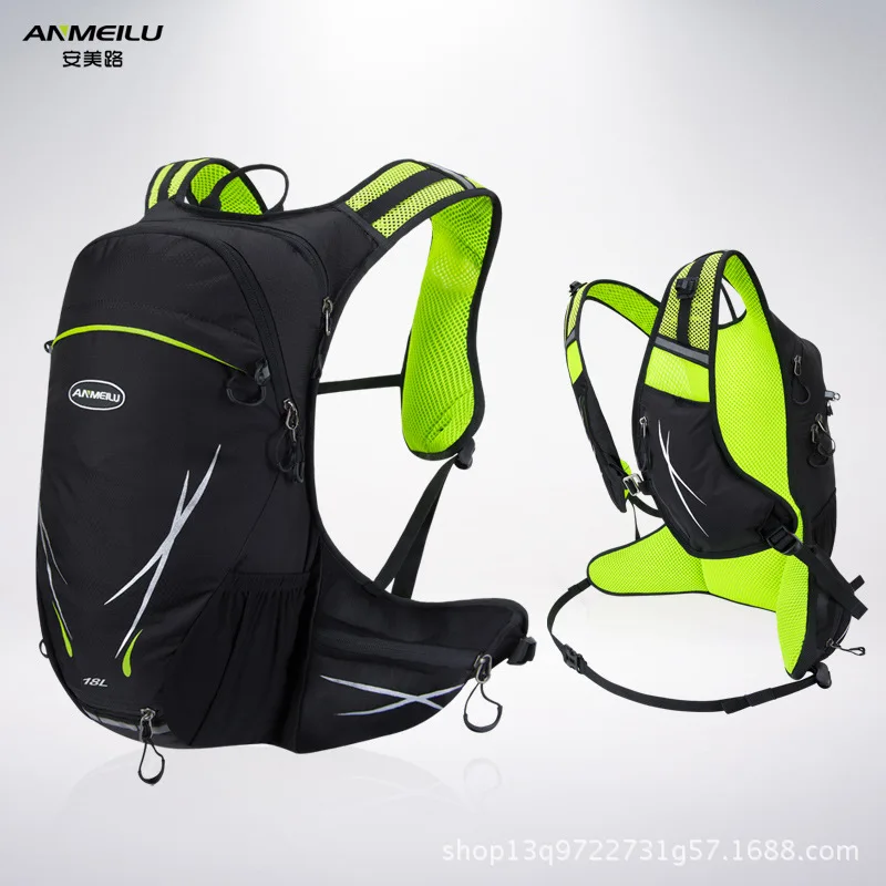 

Anmeilu Ammed Road Outdoor Sports Backpack Riding Backpack Shoulder Hiking Mountain Climbing Water Bag Running Back