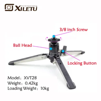 

XILETU XVT28 Monopod Support Frame Fitting with Ball head&Monopod of 3/8inch Interface Screw For Benro