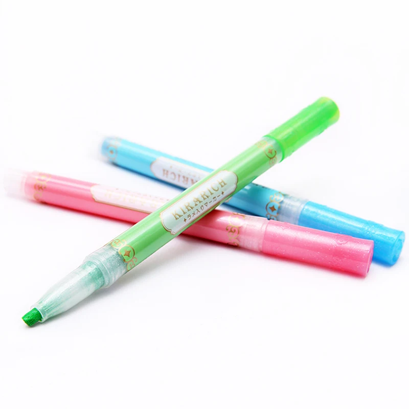 1 шт. флуоресцентный перламутровый маркер Зебра|Фломастеры| |