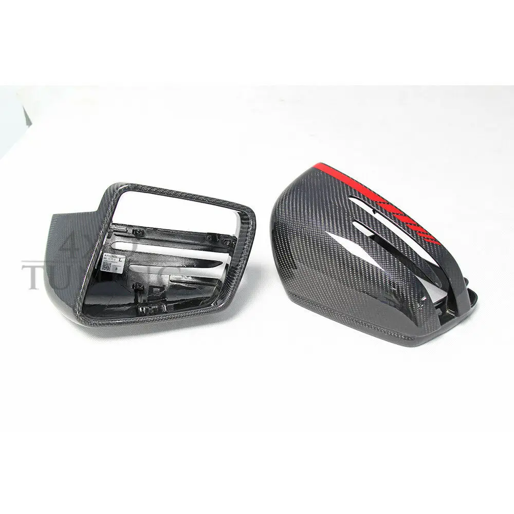 Подходит для Mercedes W166 GLE W463 G350 X166 GL400 GLS ML G AMG зеркальная отделка из высококачественного углеволокна