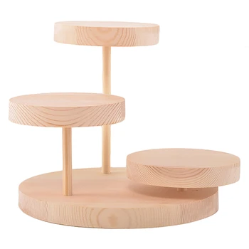

Natural Wooden Sunglasses Eyeglass Rack Display Stand Holder Organizer
