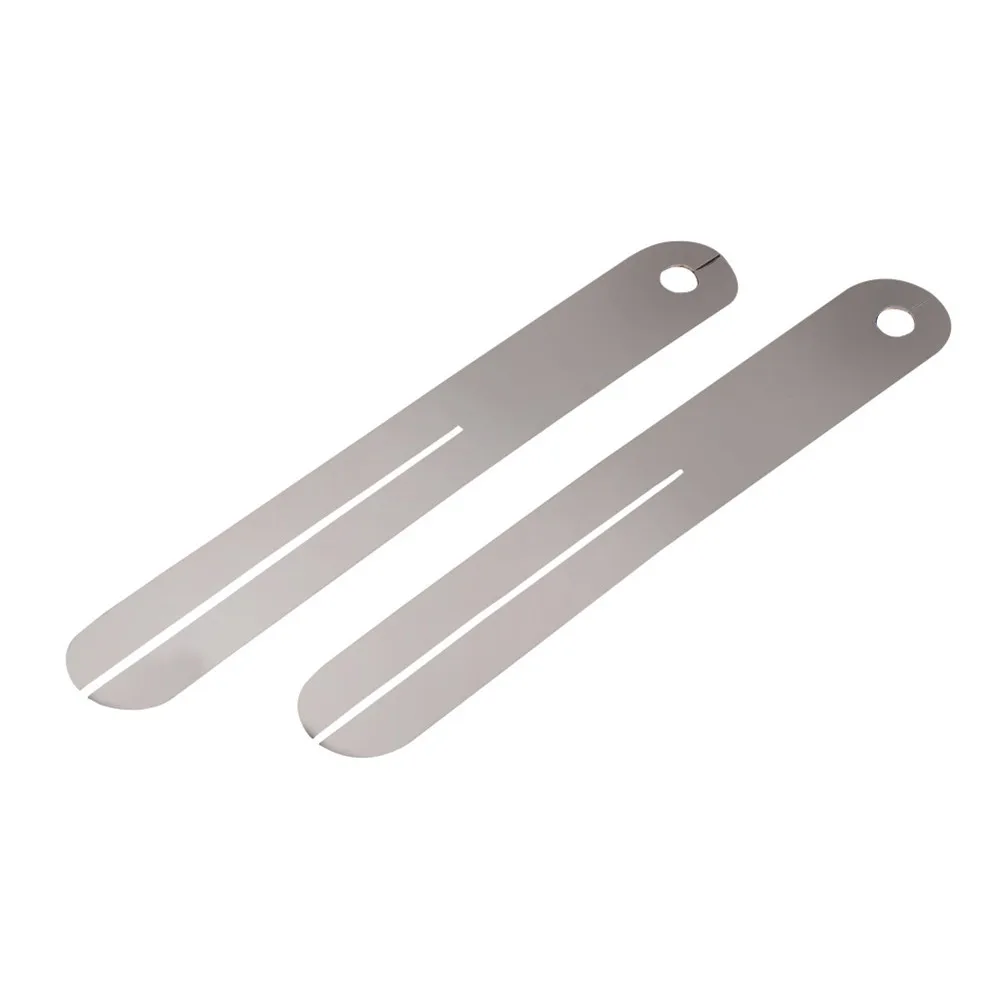 2pcs Fret Puller FretBoardSteel Plate For Electric Guitar And Bass Fingerboard Fret Repair Tool Protector Stainless Steel New