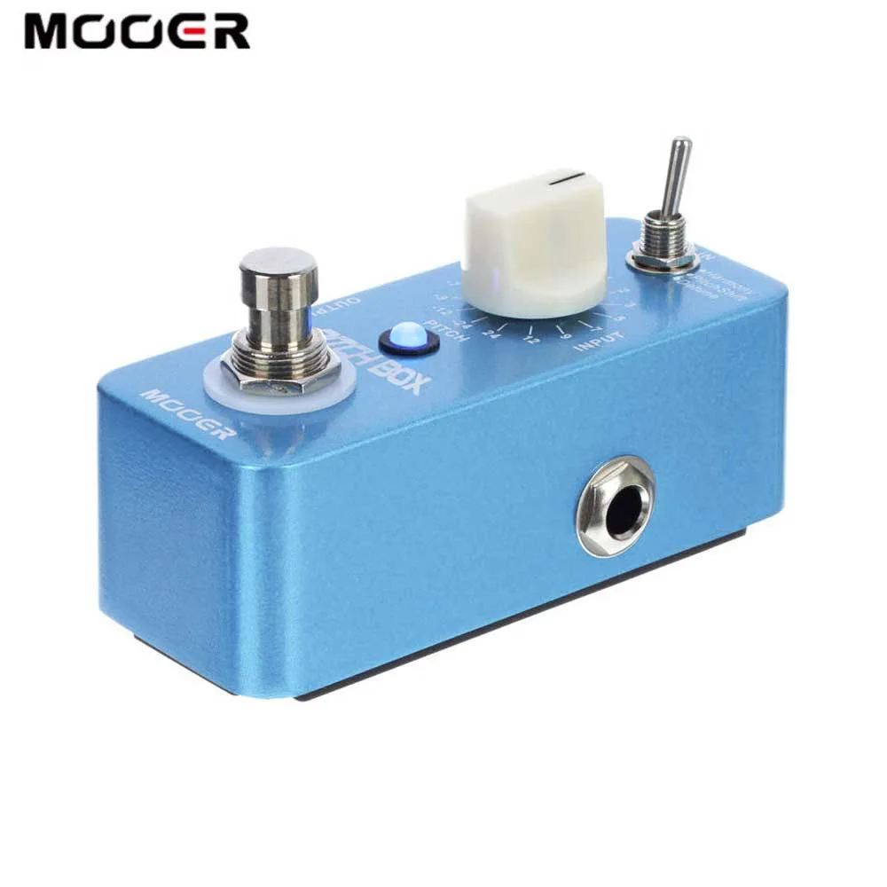 MOOER Pitch Box компактная Педаль Эффекта гармония шаг смещение настройки 3 режима