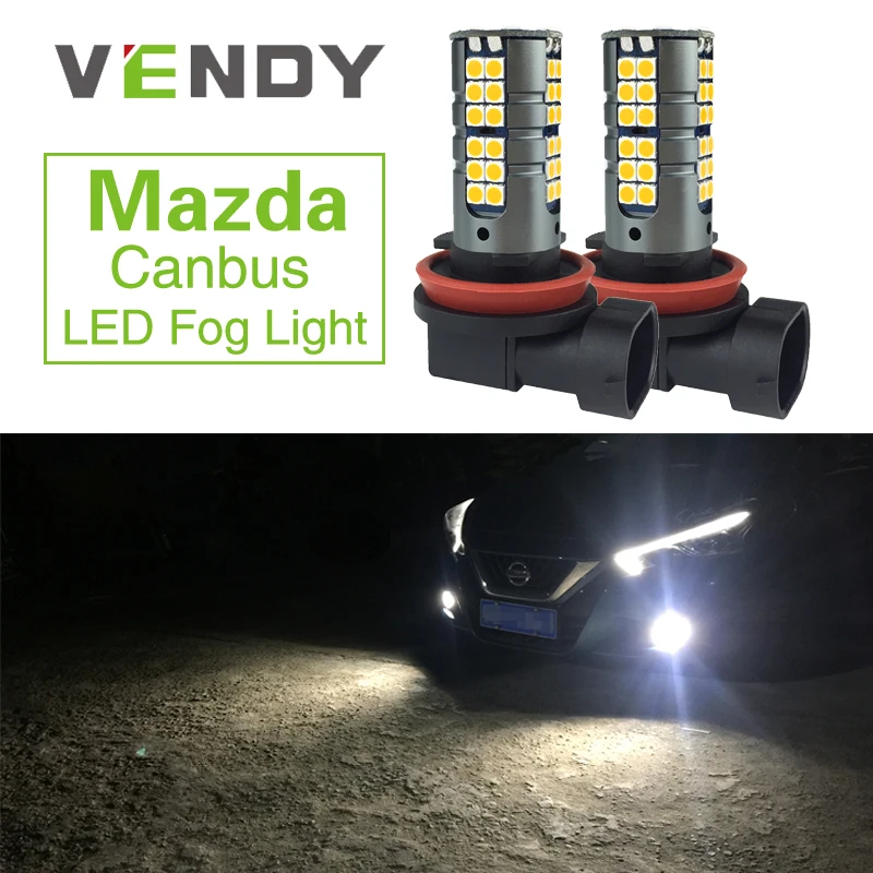 2x Canbus H10 H11 9006 9145 авто светодиодный противотуманные фонари для Mazda 323 626 CX-5 2 3 6 8 Atenza cx7 CX-7 mx5 cx3 rx8 cx5 Axela
