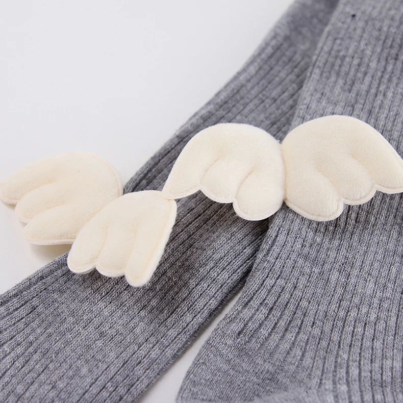 Lovely Baby Tights Wings Spring Autumn Cute 0-8Y Toddler Pantyhose Kid Infant Baby Warm Tights for Girls Cotton High Quality