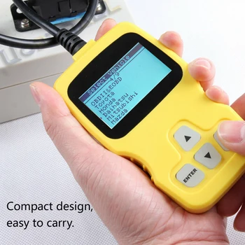 

OM500 Analyzer Plug And Play Test Repair OBD2 Fault Engine Check Code Reader LCD Screen Auto Car Scanner Diagnostic Tool