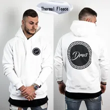 Модные Цветные толстовки, Мужская плотная одежда, зимние толстовки для мужчин, хип-хоп Уличная одежда, одноцветная флисовая толстовка с капюшоном, мужская одежда