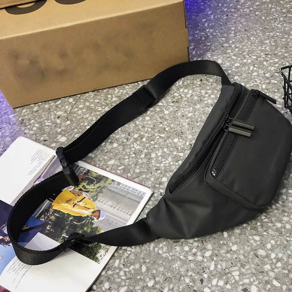 CONEED Fashion Waist Packs Unisex Large Capacity Sports Messenger Shoulder Bag Pouch For Women Run Outdoor Sports Chest Bag
