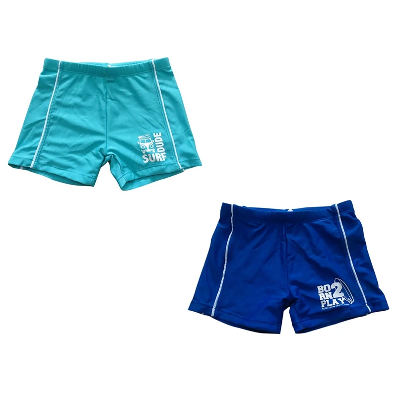 

Swimming Trunks Boys Drawstring Printed Nylon Short Pants Swimwear Swimsuit
