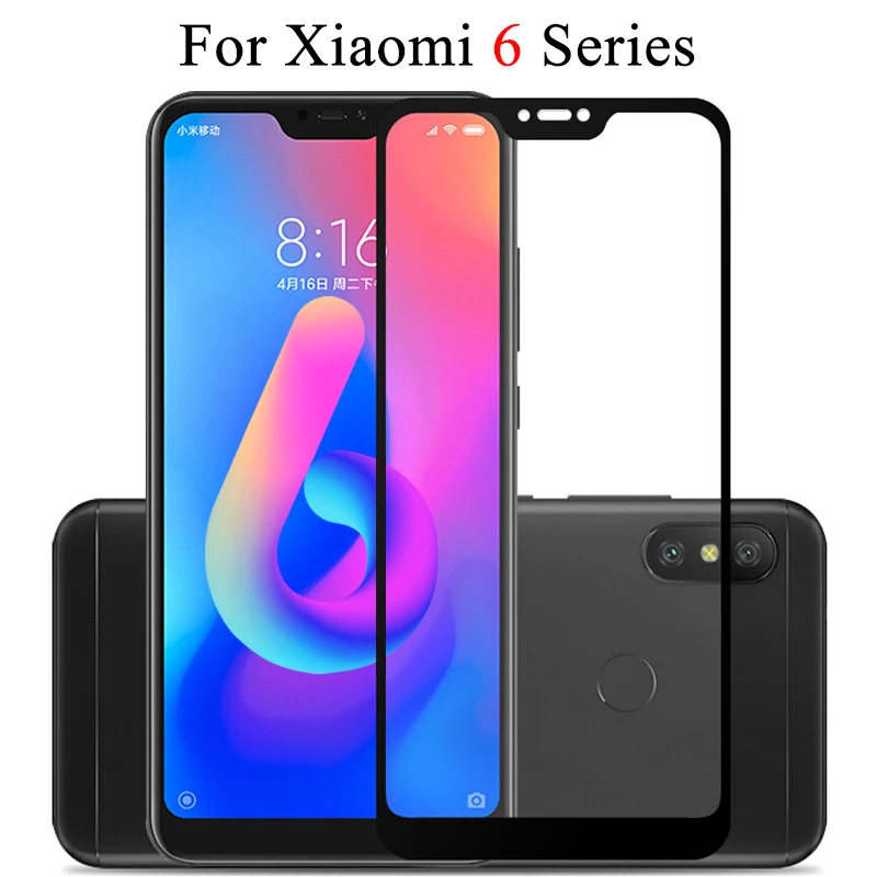 Защитное стекло на Ksiomi Mi 6 Pro X A 6X A2 закаленное для Xiaomi Redmi My X6 2A Lite защита экрана Xiomi