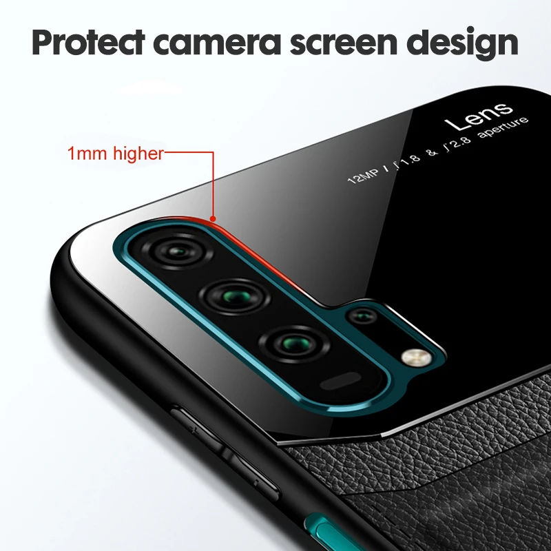 Зеркальный кожаный чехол Silkscreen для huawei P20 P30 Lite Pro Черный Роскошный чехол для huawei mate 20 Light 10 Lite mate 20 Pro 20X