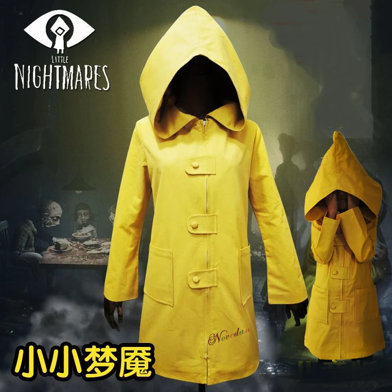 Little Nightmares 2 Mono Six Cosplay Costume Hungry Kids Little Six