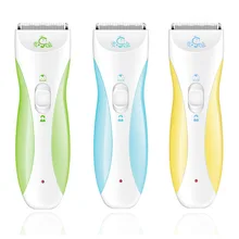 Стиль USB перезаряжаемая детская машинка для стрижки волос немой Керамический Резак головка для стрижки волос Бытовая вилка Детская электрическая машинка для стрижки волос