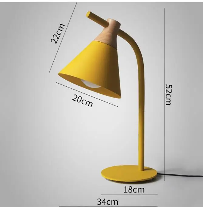 Современная светодиодная индивидуальность, креативность, детская защита для глаз, настольная лампа для учебы, офиса, спальни, прикроватная лампа для фойе