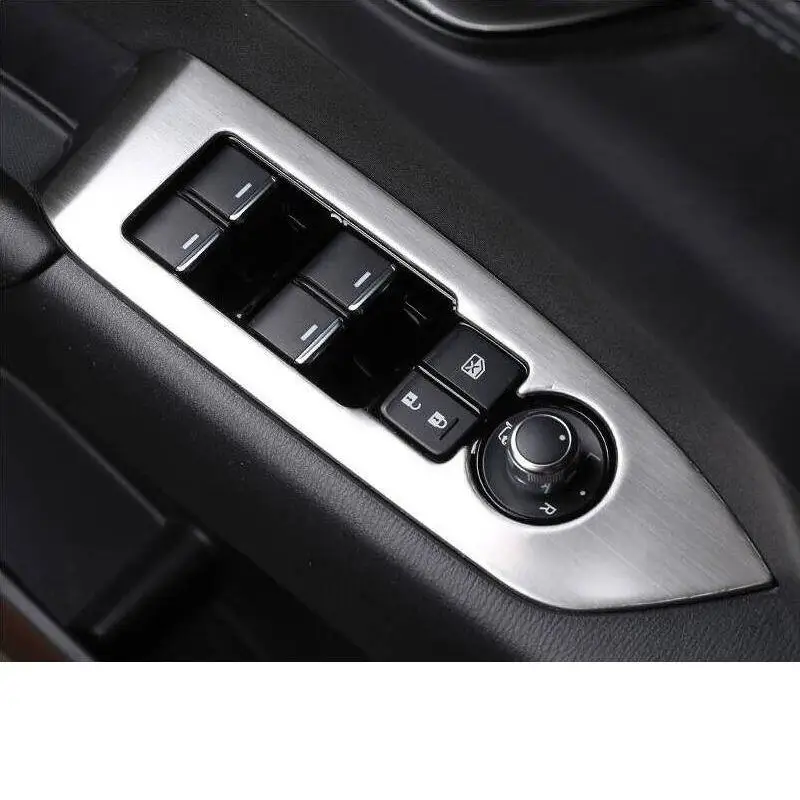 Version L Окно чашки передач зажигания интерьер хром авто Automovil аксессуары Запчасти молдинги украшения аксессуар 18 19 для Mazda CX-5 - Название цвета: Version L