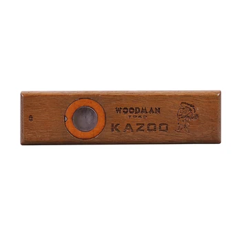 

Portable Ukulele Beginner Music Lover Kids Gift Guitar Partner Mouth Flute Harmonica Wooden Kazoo Musical Instrument Durable