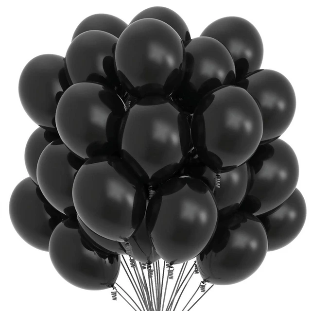 10/20pcs Gold Black pink Latex Balloons Birthday Party Decorations Adult Wedding Decorations Helium Globos Baby Shower ballon black