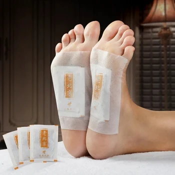 

10pcs Foot Patch With Ginger And Wormwood Anti-Swelling Detoxification Feet Care Pain And Stress Relief Body Care