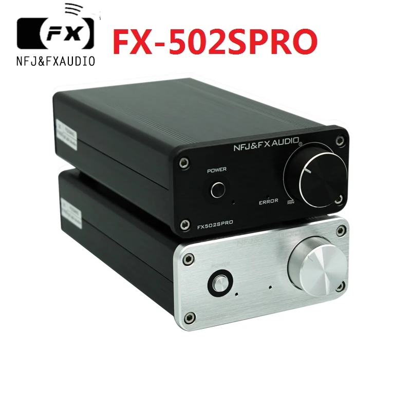2020 FX-Audio New FX-502SPRO HiFi 2.0 Full Digital Audio Amplifier Adopting TPA3250+NE5532 70W*2 DC24V/4A Power Adapter Optional 1