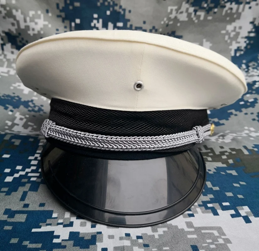 2021 White Captain Naval Military Hats 