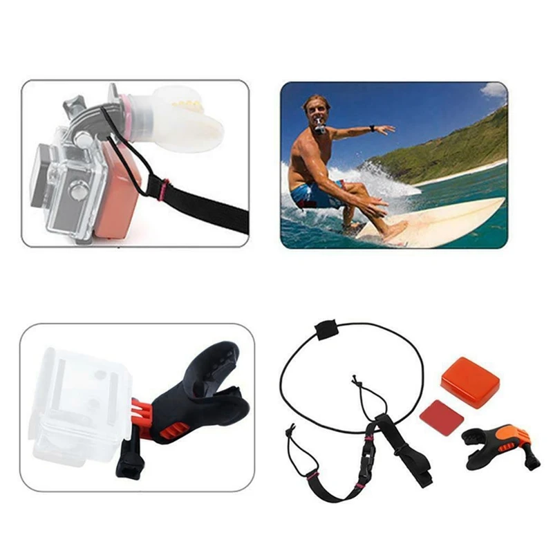 MOOL зубные подтяжки держатель рот крепление с плавающий для GoPro Hero SJCAM сёрфинга Дайвинг Лыжная камера аксессуары