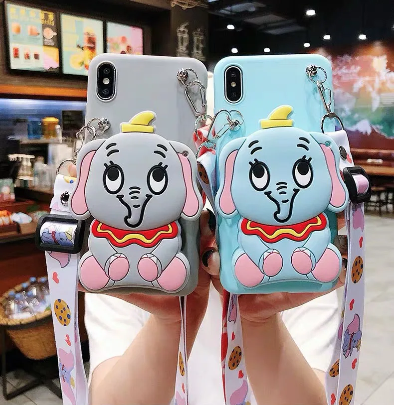 Чехол-кошелек на молнии для телефона OPPO Realme 3 Pro X C2 Reno 10X Zoom Reno Z R15 R15X K1 R17 R9 R9S R11 R11S Plus с милым рисунком - Цвет: 311BLUE